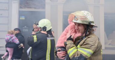 Атака на дитячий садок в Харкові.