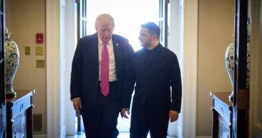 Дональд Трамп і Володимир Зеленський