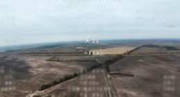 Вид з бортової камери перехоплювача.