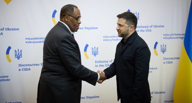 Зеленський і представник Lockheed Martin