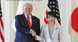 Дональд Трамп і Санае Такаїчі