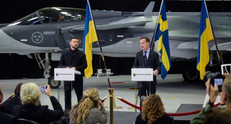 Зеленський та Ульф Крістерссон