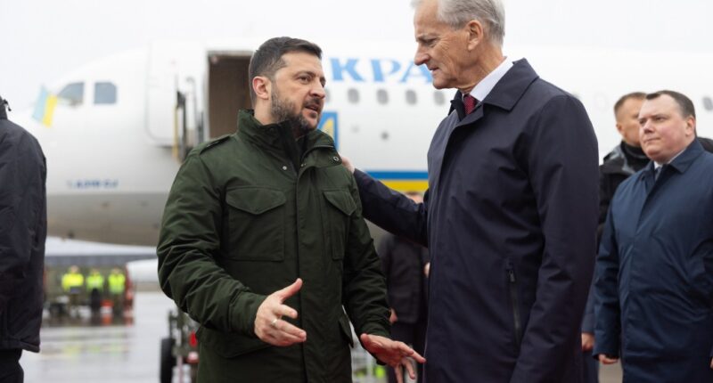 Зеленський і прем'єр-міністр Норвегії Йонас Гар Стере