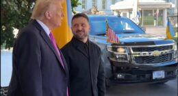 Зеленський привітав Трампа з днем народження