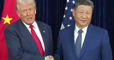 Президент США Дональд Трамп і китайський лідер Сі Цзіньпін