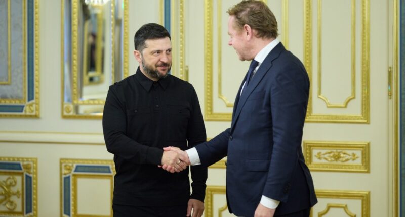 Володимир Зеленський і Давід ван Веел