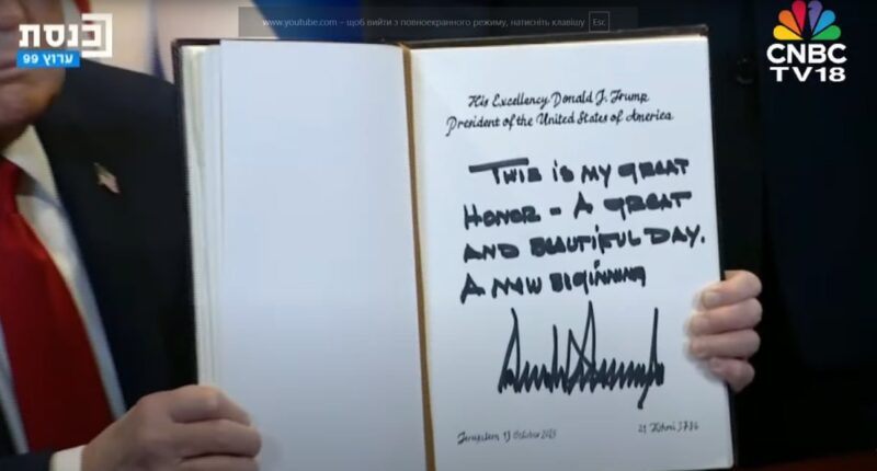 Трамп оголосив про закінчення війни у Газі