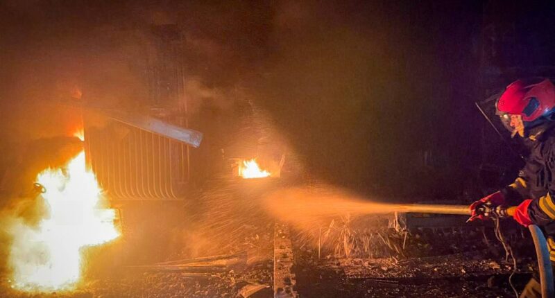 Зеленський про масований обстріл