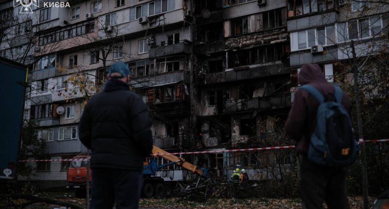 атака шахудів на Київ