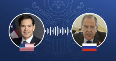 Глава МЗС Росії Сергій Лавров і держсекретар США Марко Рубіо