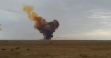 У Росії стався потужний вибух на космодромі “Ясне” в Оренбурзькій області