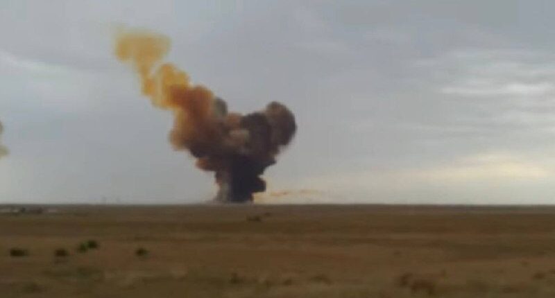 У Росії стався потужний вибух на космодромі “Ясне” в Оренбурзькій області