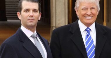 Дональд Трамп-молодший і Дональд Трамп