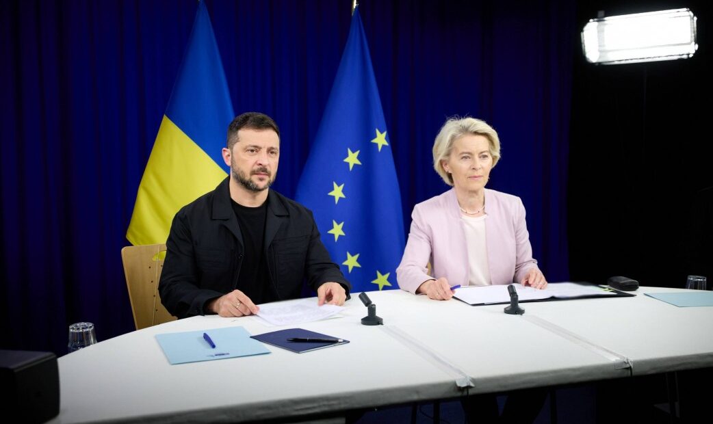 Зеленський і Урсула фон дер Ляєн