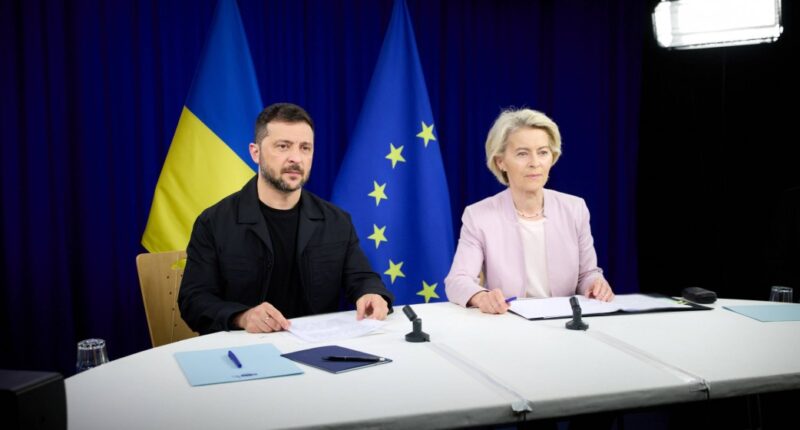 Зеленський і Урсула фон дер Ляєн