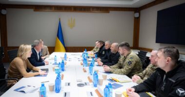 Українська та американська делегації