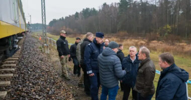 Місце диверсії.