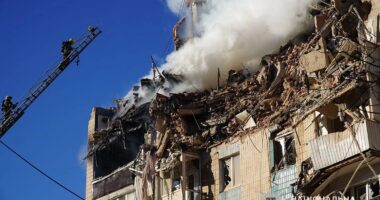 Наслідки обстрілу Тернополя