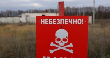 Попередження про мінування на Харківщині.