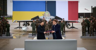 Зеленський і Макрон