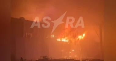 Пожежа в Алабузі