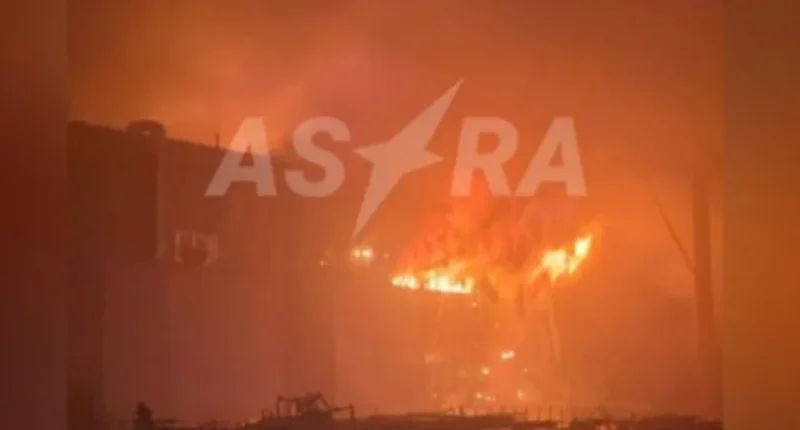 Пожежа в Алабузі