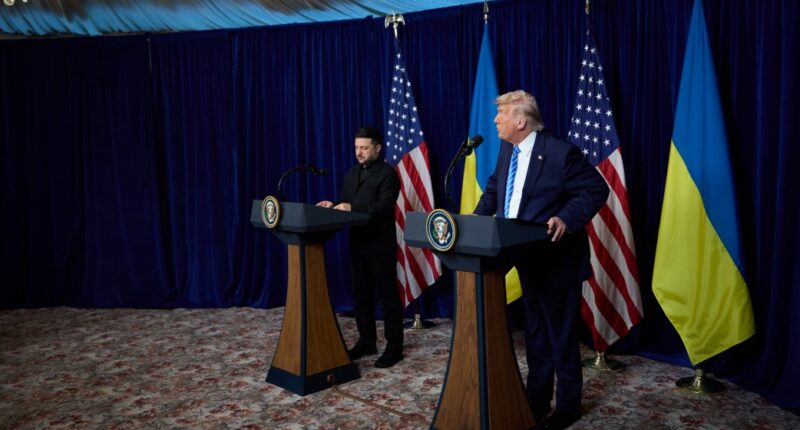 Володимир Зеленський і Трамп