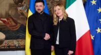 Володимир Зеленський і Джоржія Мелоні