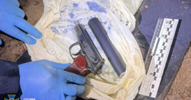 пістолет, з якого вбили Парубія