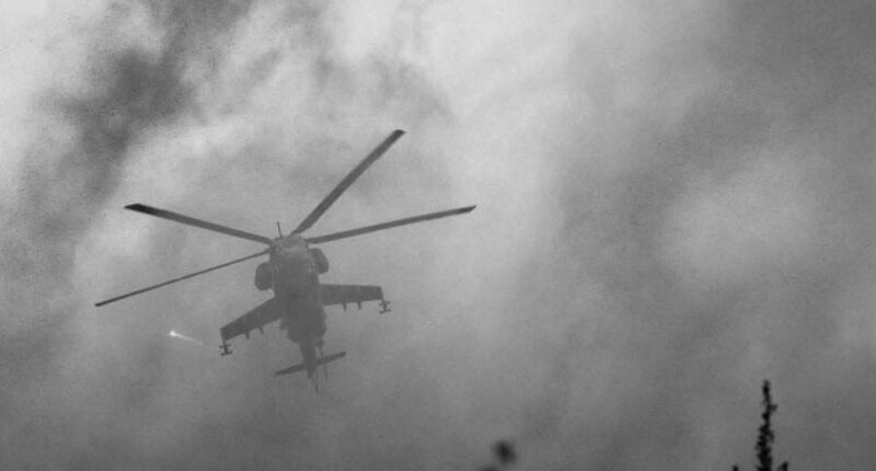 В Україні під час виконання бойового завдання загинув екіпаж вертольота Мі-24