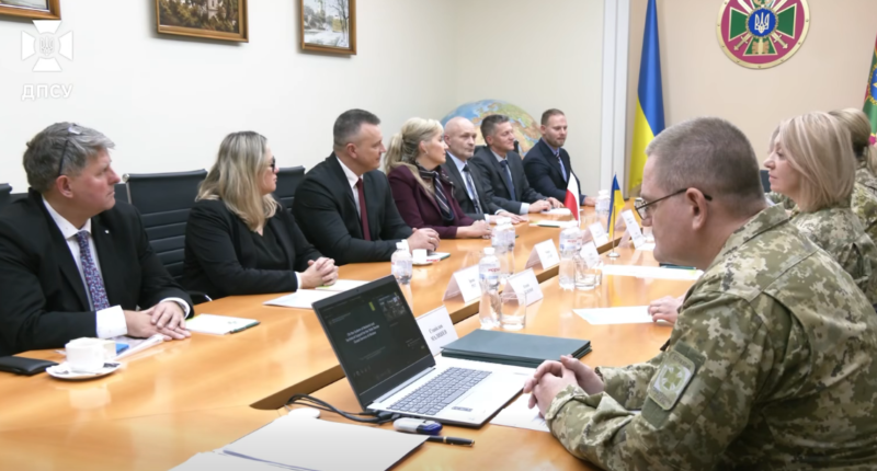 Українські прикордонники зустрілися з польськими колегами у Києві