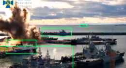 Українські дрони Sub Sea Baby вперше в історії підірвали підводний човен РФ у Новоросійську