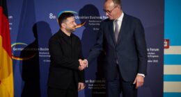 Володимир Зеленський і Фрідріх Мерц