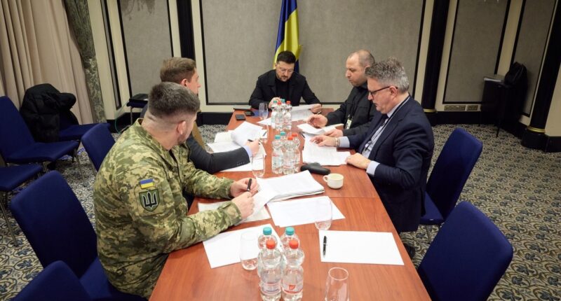 Президент і українська делегація в Берліні