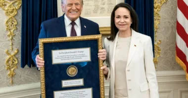 Трамп і Мачадо