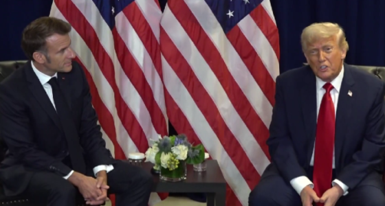 Макрон про Трампа
