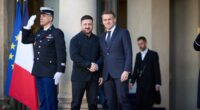 Володимир Зеленський і Макрон