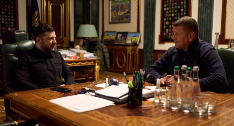 Зеленський та Залужний