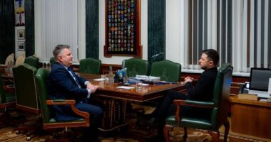 Зеленський та Кислиця