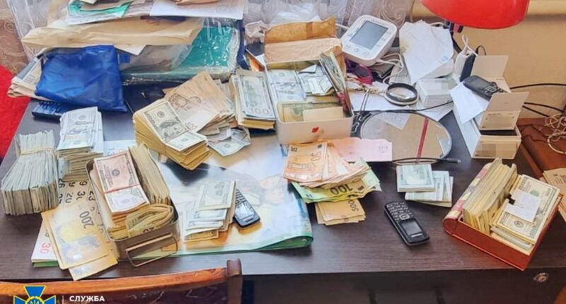 СБУ знайшла понад $300 тис. в очільниці однієї із районних ВЛК на Дніпропетровщині, яка заробляла на “ухилянтах”