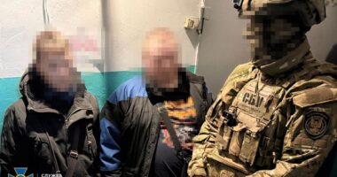 СБУ затримала зловмисників, які хотіли підірвати поліцейських у Херсоні та втекти до РФ