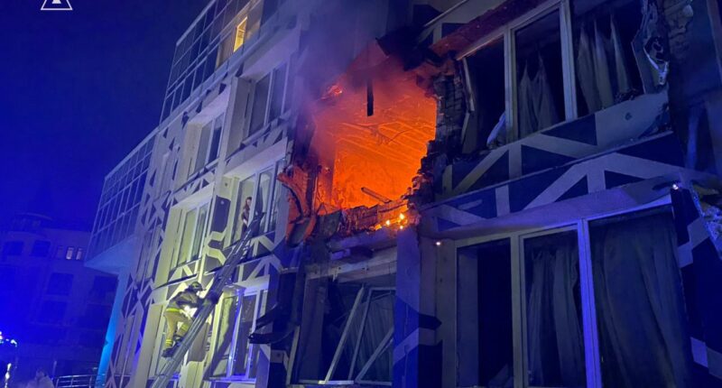 влучання у лікарню на Оболоні