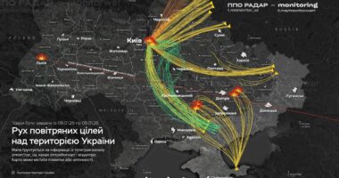 результати атаки РФ на Київ