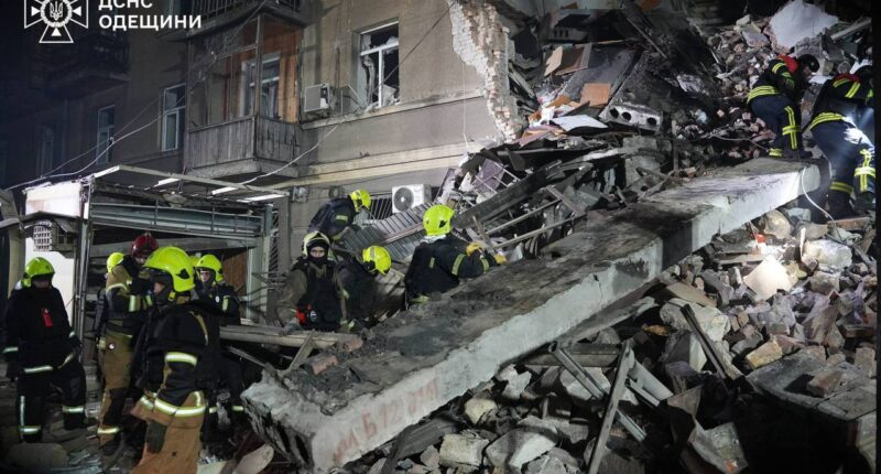 Зеленський про атаку на Одесу