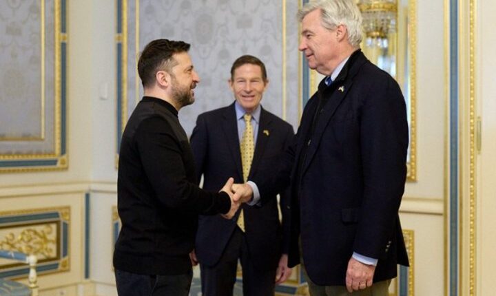 Володимир Зеленський і сенатори США