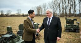 Глава українського МЗС Андрій Сибіга з німецькими партнерами