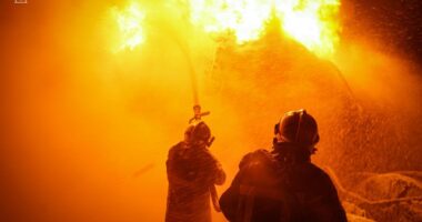 Атака на газову інфраструктуру, рятувальники