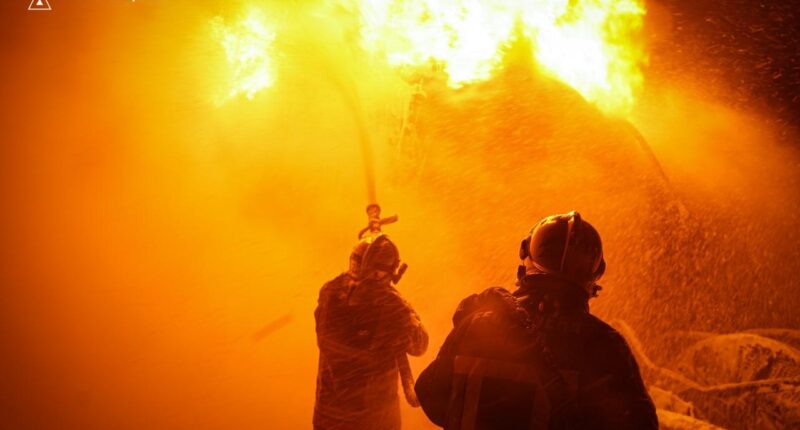 Атака на газову інфраструктуру, рятувальники