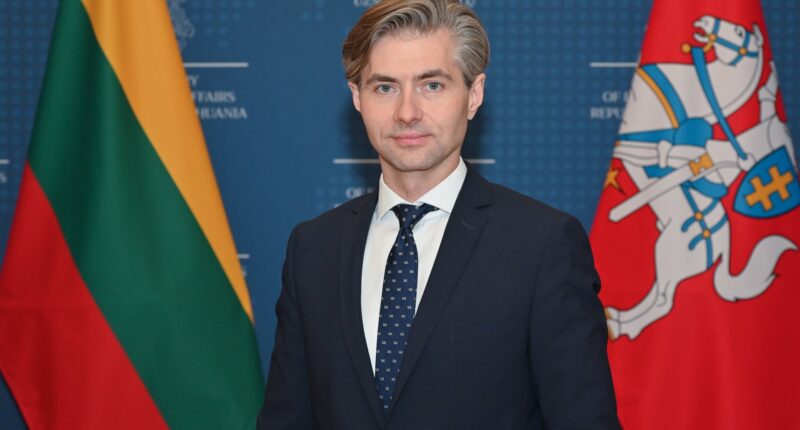 Глава МЗС Литви Кястутіс Будрис