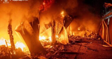 російськ атака на Україну